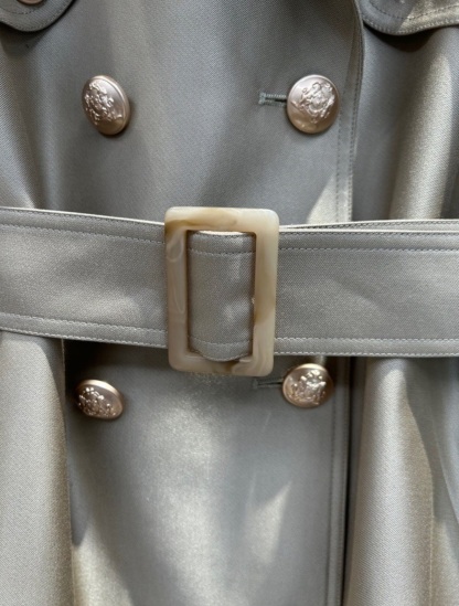 2023 Spring New Double-breasted High-end Women's Trench Coat