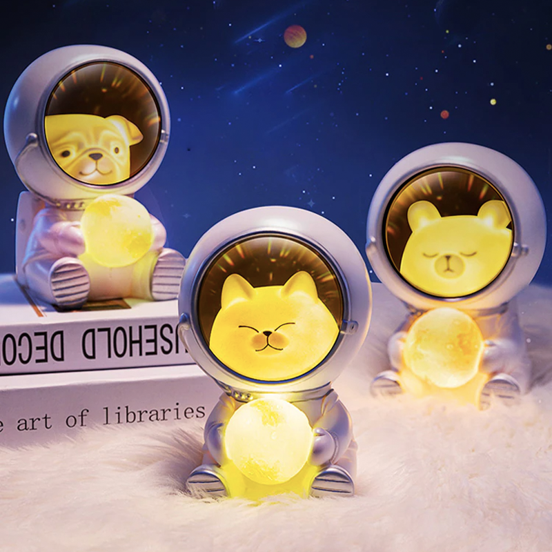 Astronaut Pet LED 😍 Night Lights-babyanimal