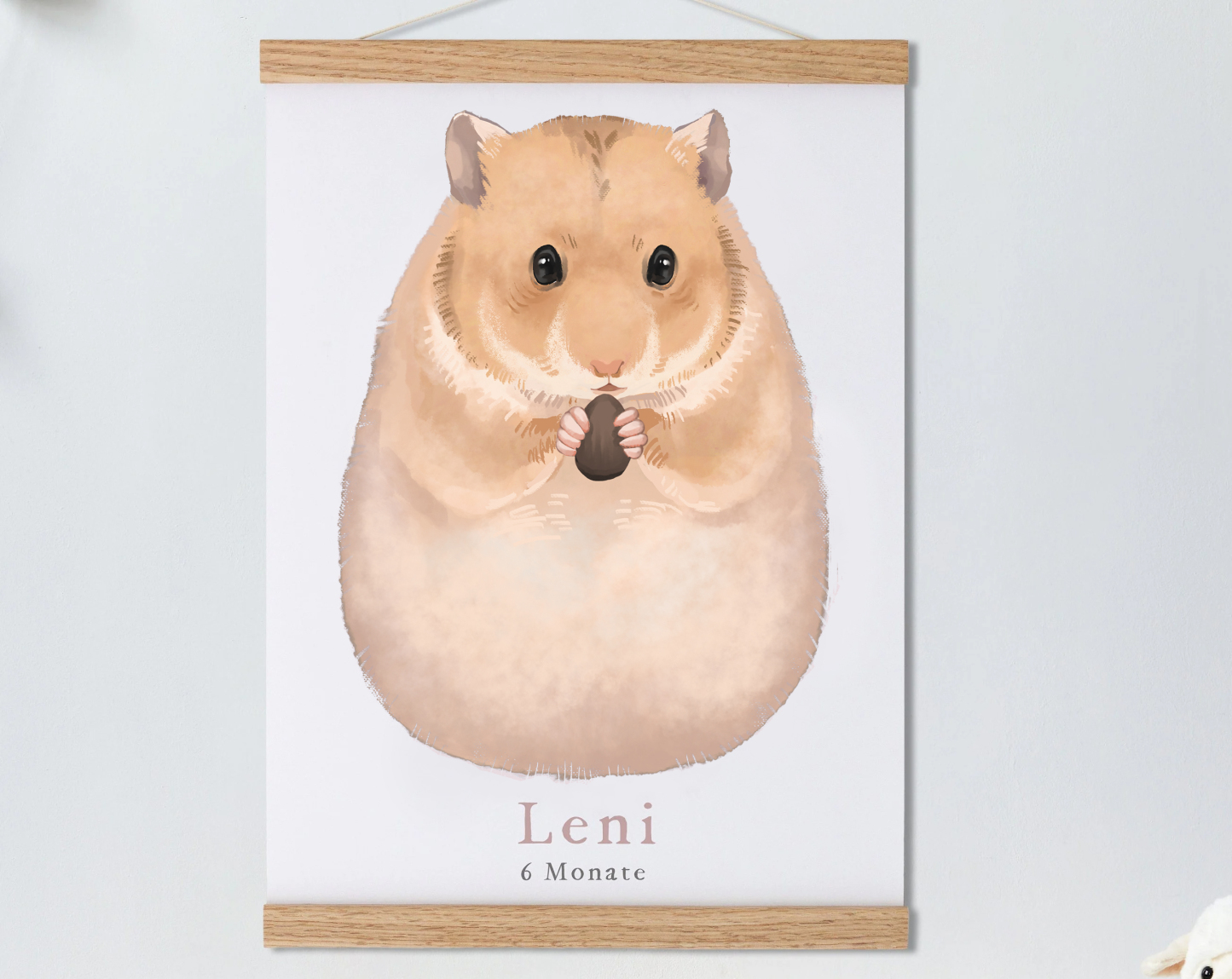 Baby Gift Personalized, Footprint Set, Mural Baby & Children's Room An