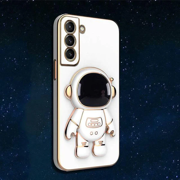 Astronaut Folding Bracket iPhone Case With Camera Protector