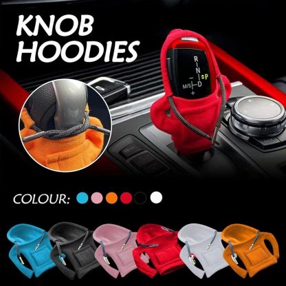 🔥Last Day 70% OFF - Hoodie Car Gear Shift Cover