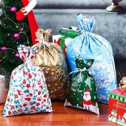 Drawstring Christmas Gift Bags🔥Recommend Buy 100pcs-babyanimal