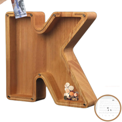 Piggy Bank👪 Wood Gift For Kids-babyanimal