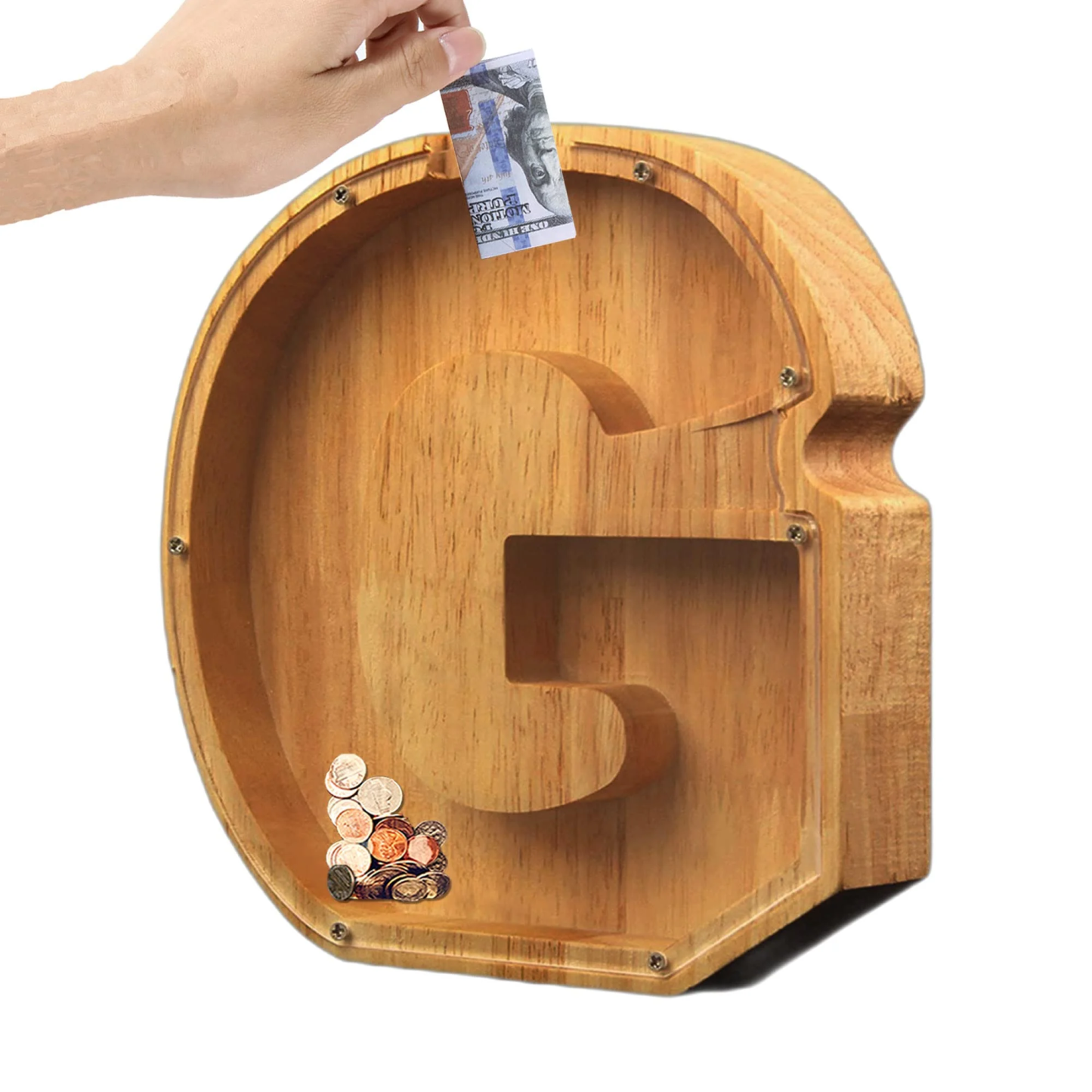 Piggy Bank👪 Wood Gift For Kids-babyanimal