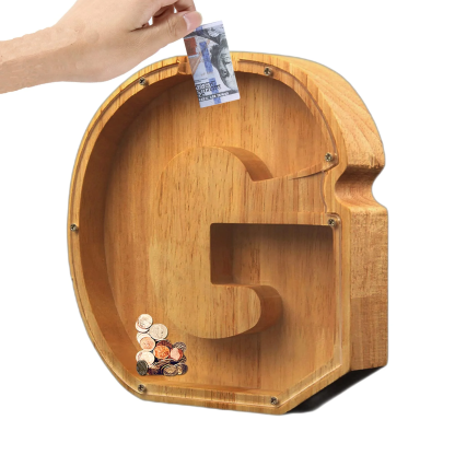 Piggy Bank👪 Wood Gift For Kids-babyanimal