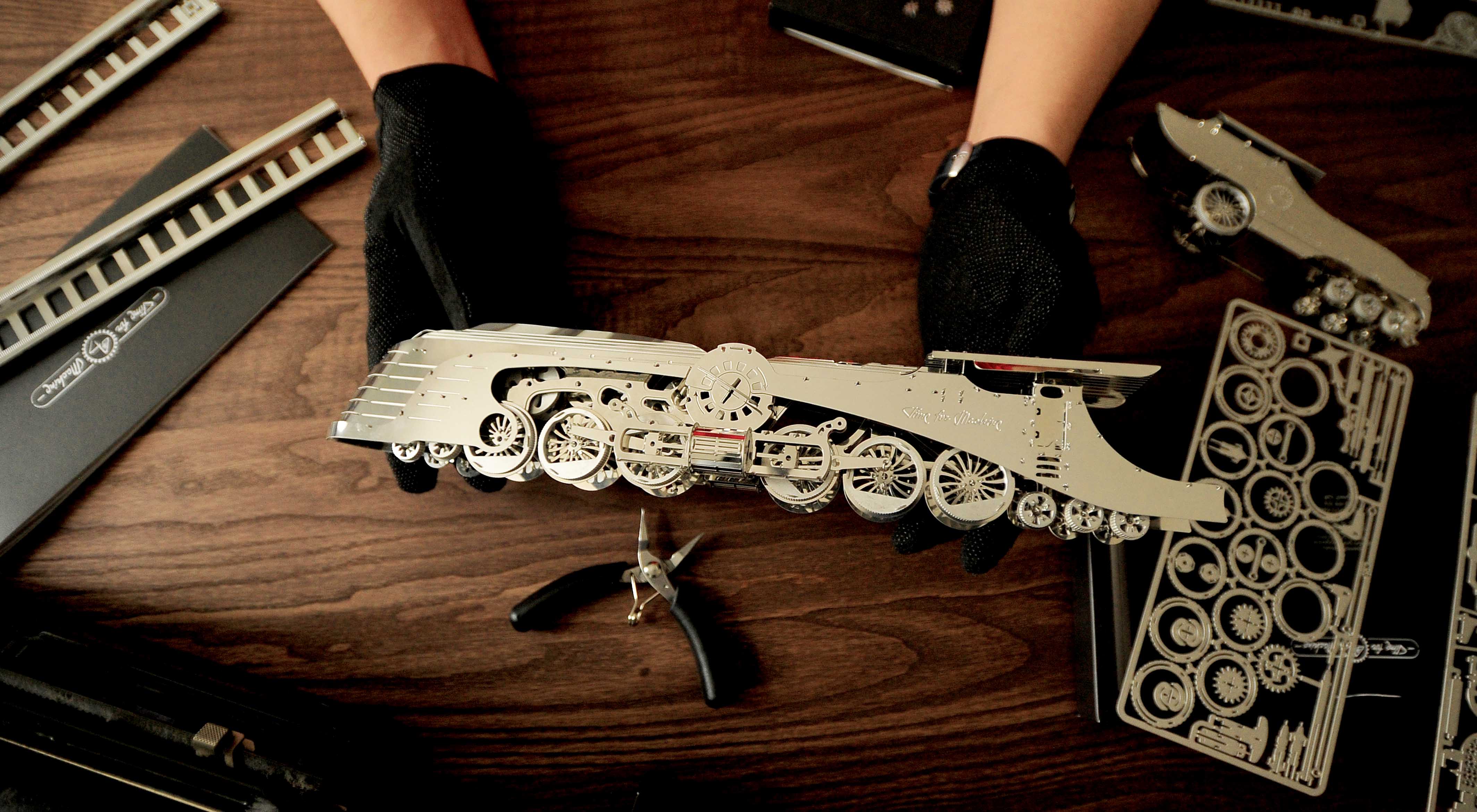 Time For Machine 3D Metal Model kit