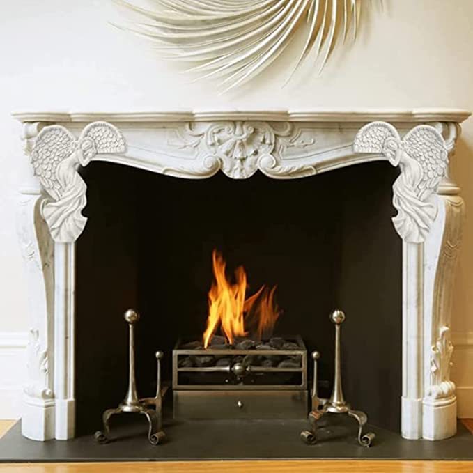 2023 New Door Frame Angel Decor Statues Ornaments with Heart-Shaped Wings Sculpture