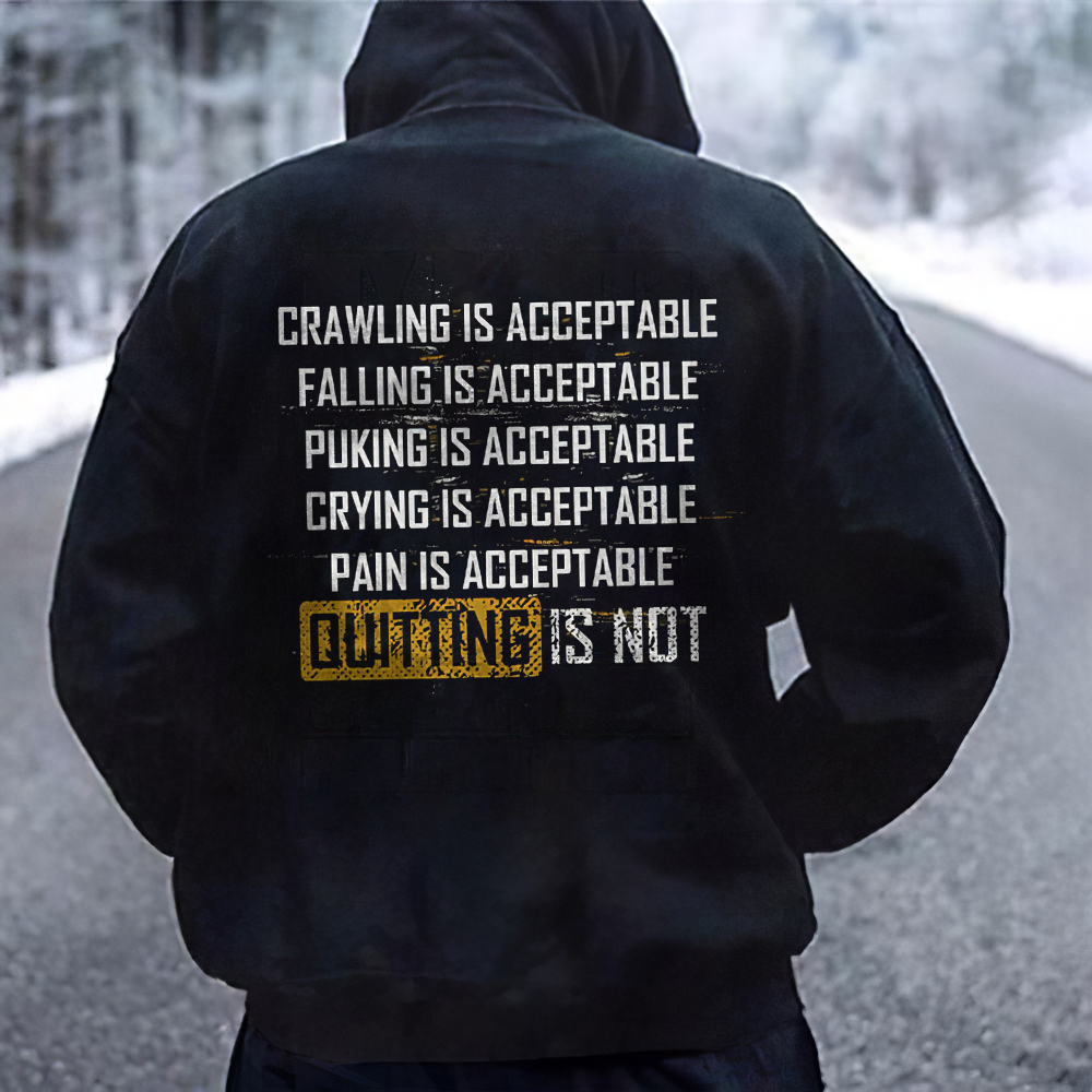 Personalized Letter Print Hoodie