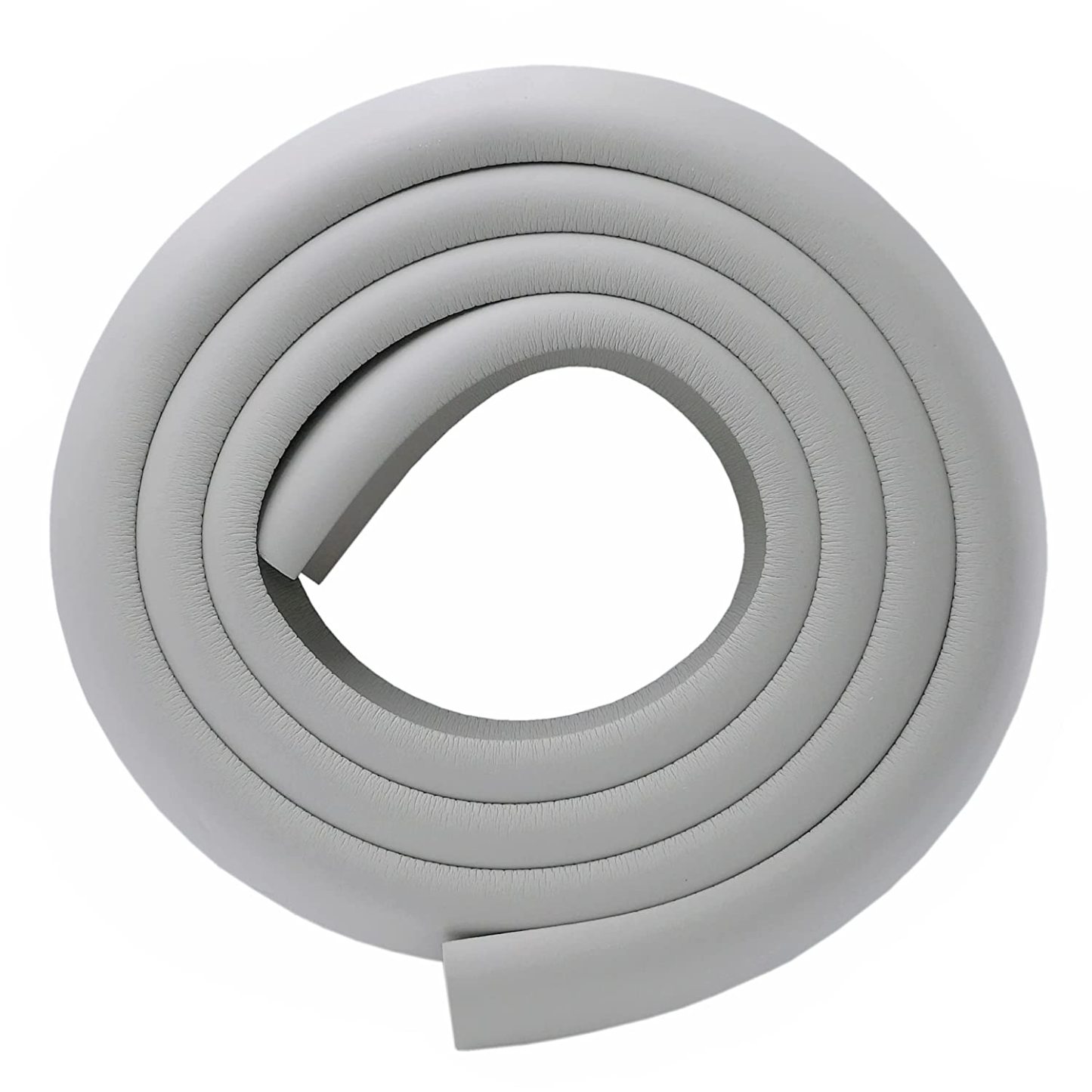 M2cbridge L Shape Extra Thick Furniture Table Edge Protectors Foam Baby Safety Bumper Guard 6.5 Ft (Off White with 4 Corners)