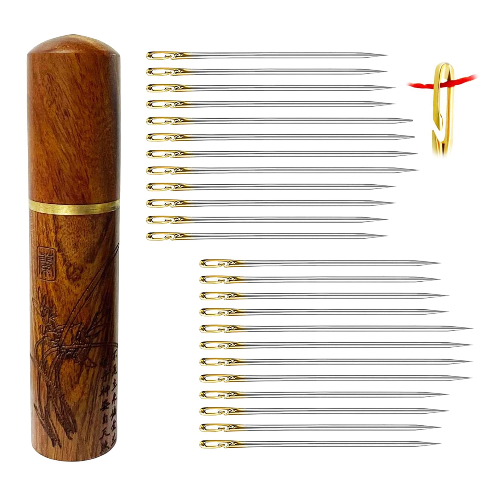 [More for the same price]Self Threading Sewing Needles-30pcs(Buy 2 Get 2 Free)