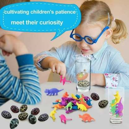 (🔥Easter Promotion -50% OFF) - Interesting watercolor cracked dinosaur hatching egg