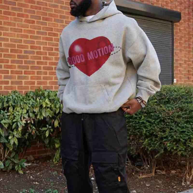 Puff Print Invest In Yourself Long Sleeve Hoodie