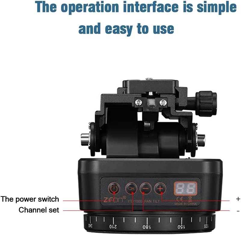 YT-1000/YT-1200/YT-2000 Auto Motorized Rotating Panoramic Head Tripod Stabilizer for Smartphone Cameras Mirrorless Camera-babyanimal