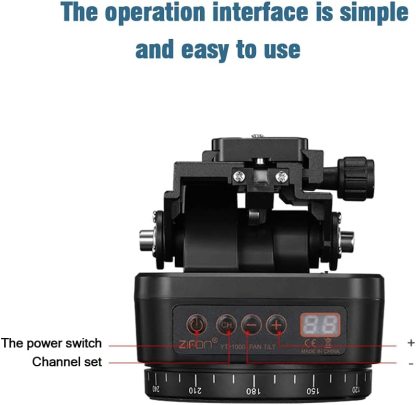 YT-1000/YT-1200/YT-2000 Auto Motorized Rotating Panoramic Head Tripod Stabilizer for Smartphone Cameras Mirrorless Camera-babyanimal