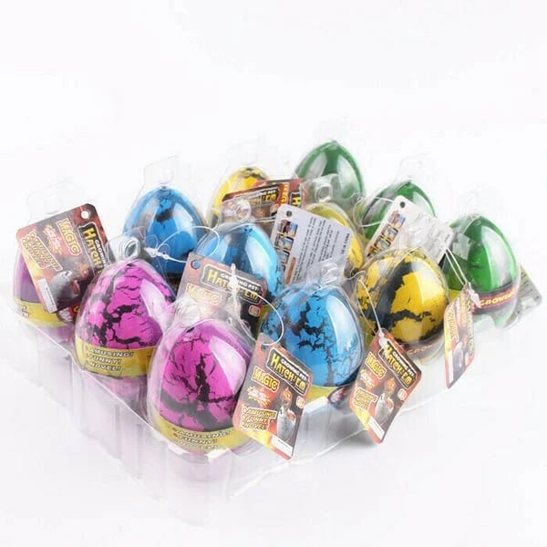 (🔥Easter Promotion -50% OFF) - Interesting watercolor cracked dinosaur hatching egg