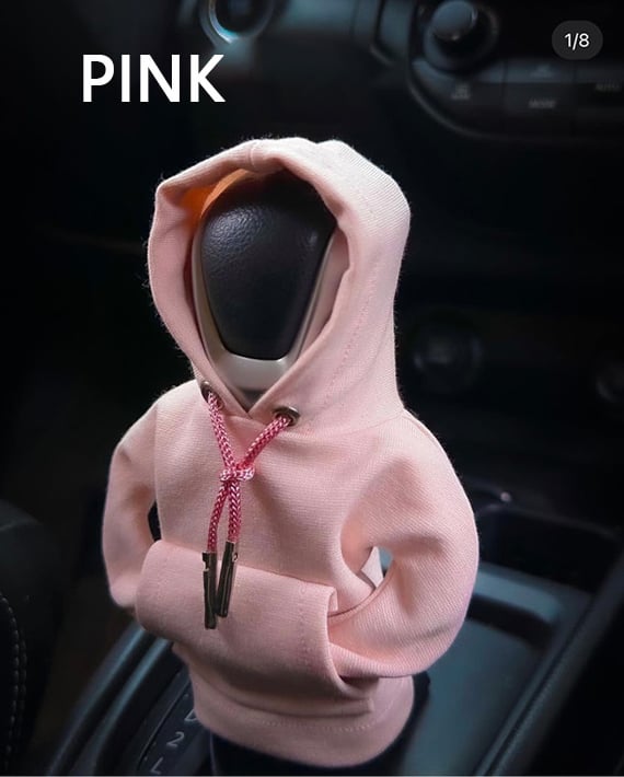 🔥Last Day 70% OFF - Hoodie Car Gear Shift Cover