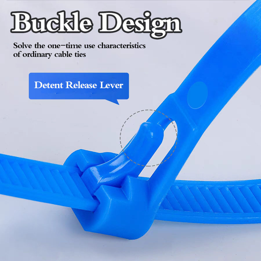 Buckle Self-locking Premium Nylon Cable Wire Ties-Buy 2 Get 10% Off & Buy 3 Get 30% Off