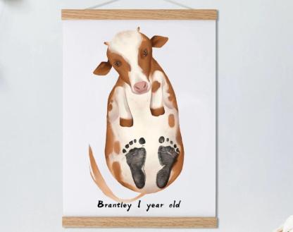 {Buy two get one free}Part Footprint Kit, Mural Baby & Children's Room Animals-Continually updated!-babyanimal