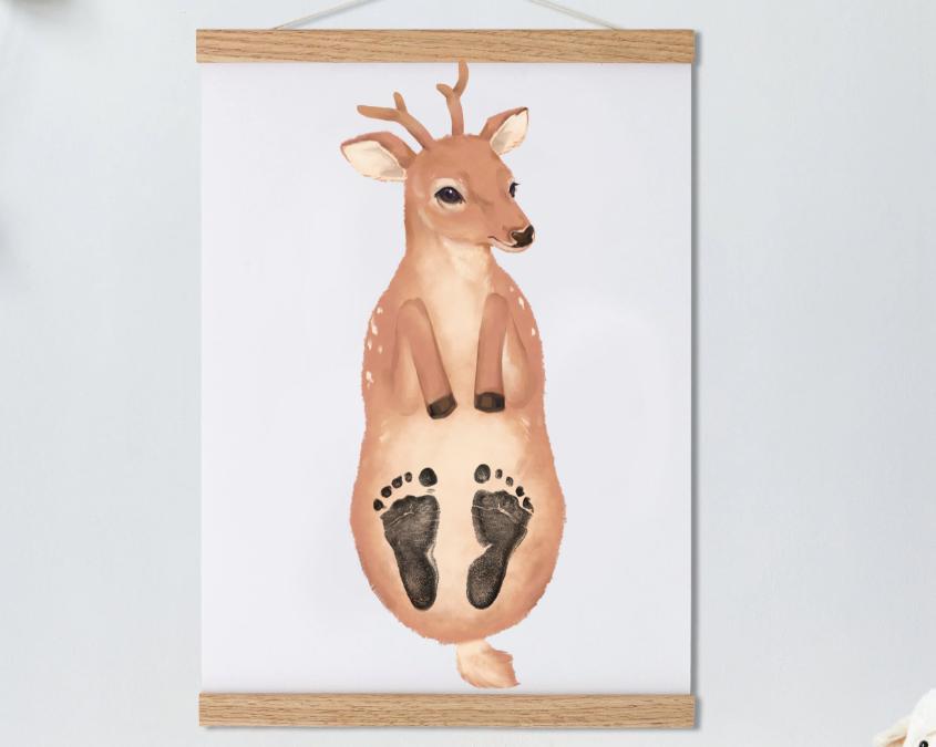 {Buy two get one free}Part Footprint Kit, Mural Baby & Children's Room Animals-Continually updated!-babyanimal