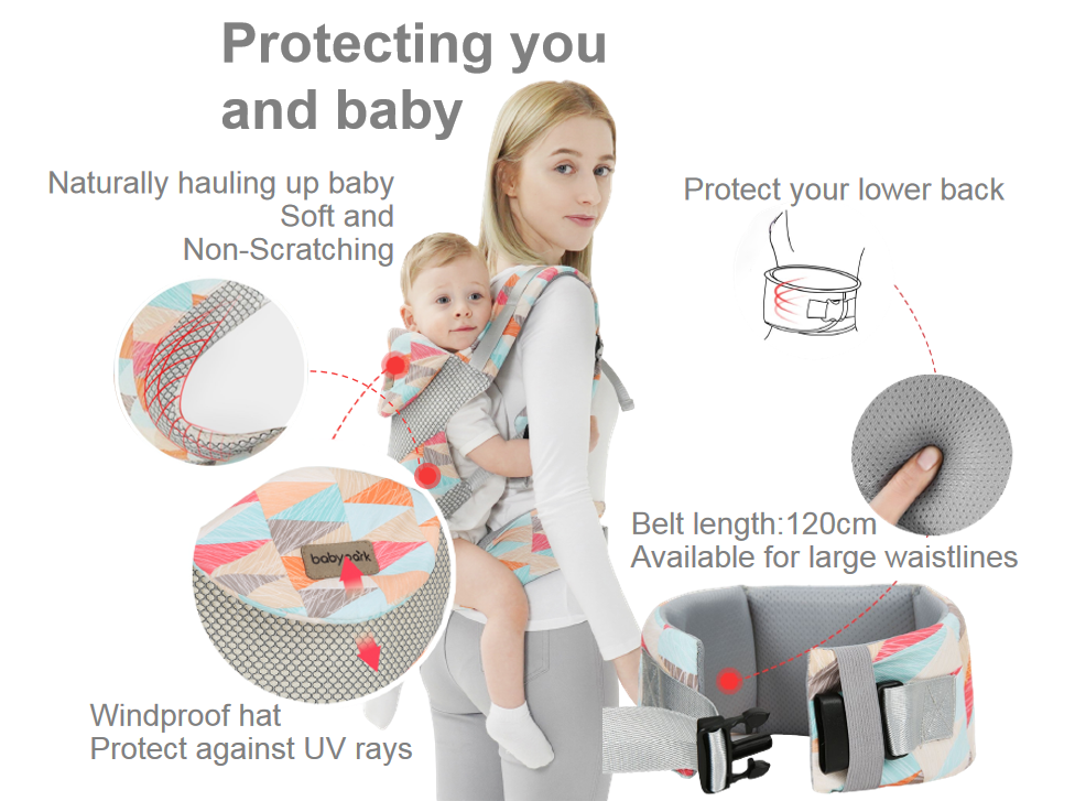 Baby Carrier & Embrace Cozy 4-in-1 Infant Carrier Ergonomic 