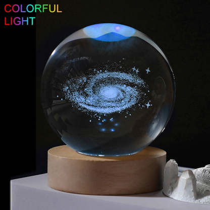 Lazer Engraved Crystal Ball-babyanimal