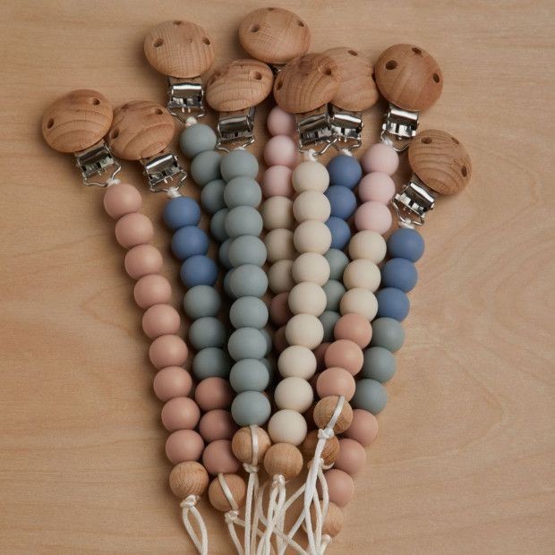 Baby Silicone Pacifier Clip