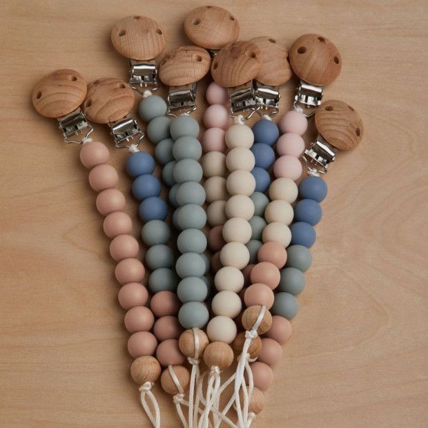 Baby Silicone Pacifier Clip