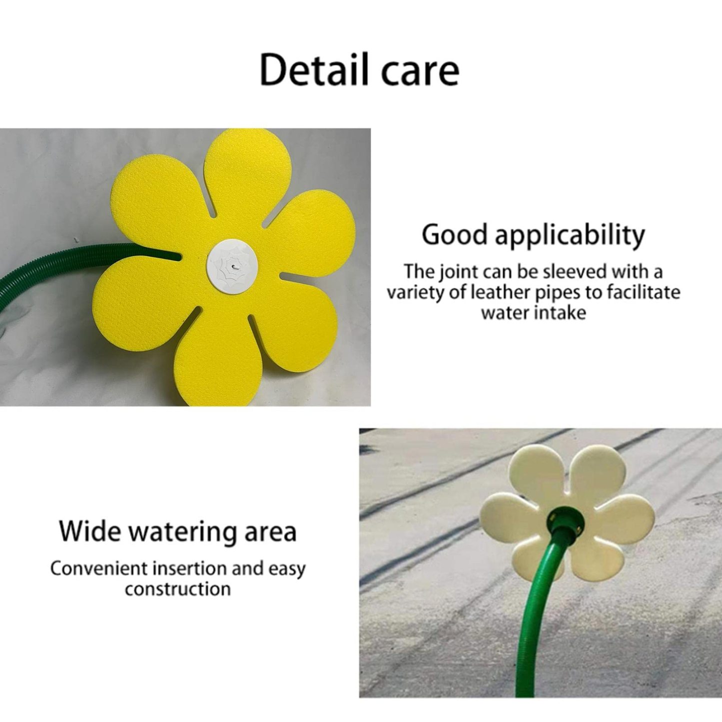 Dancing sunflower sun flower sprinkler watering children summer sprinkler sun flower shower