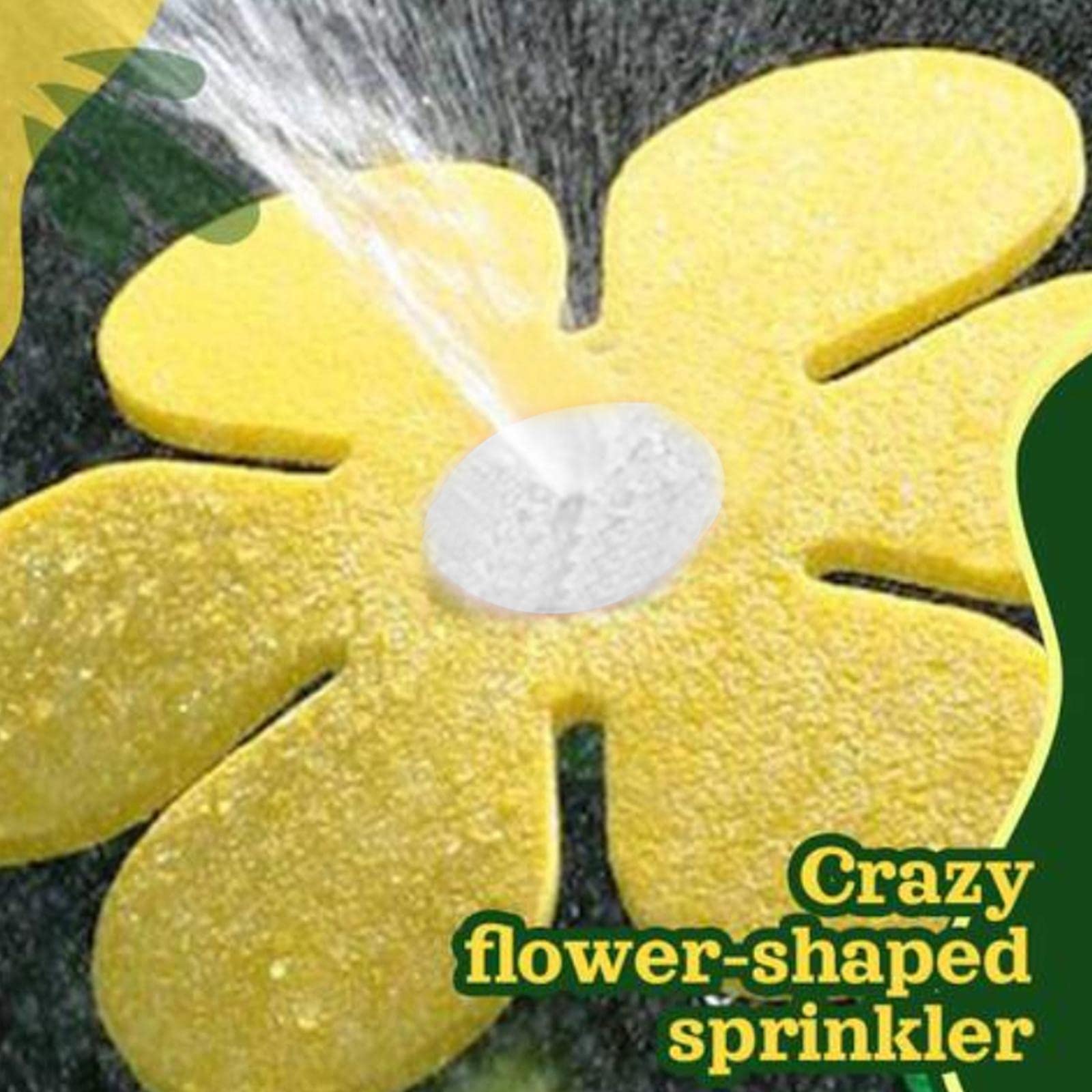 Dancing sunflower sun flower sprinkler watering children summer sprinkler sun flower shower