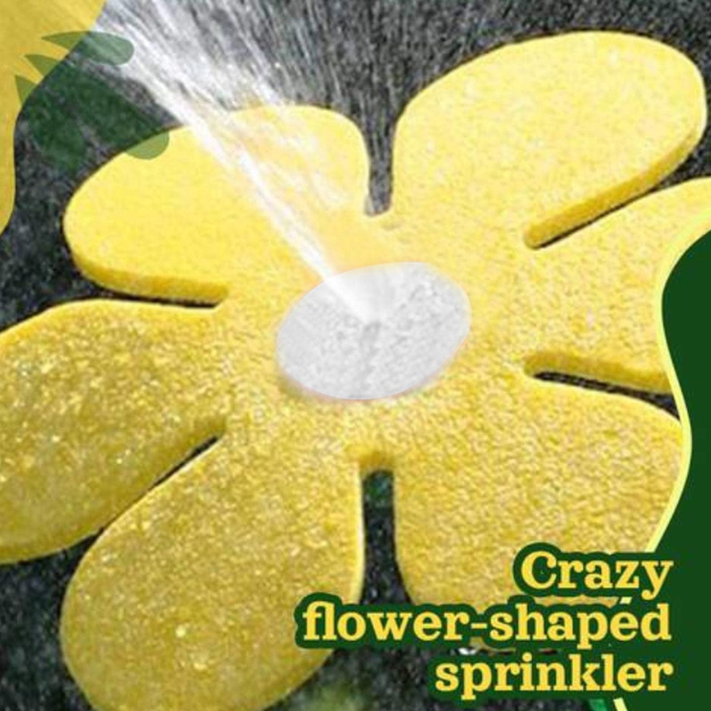 Dancing sunflower sun flower sprinkler watering children summer sprinkler sun flower shower