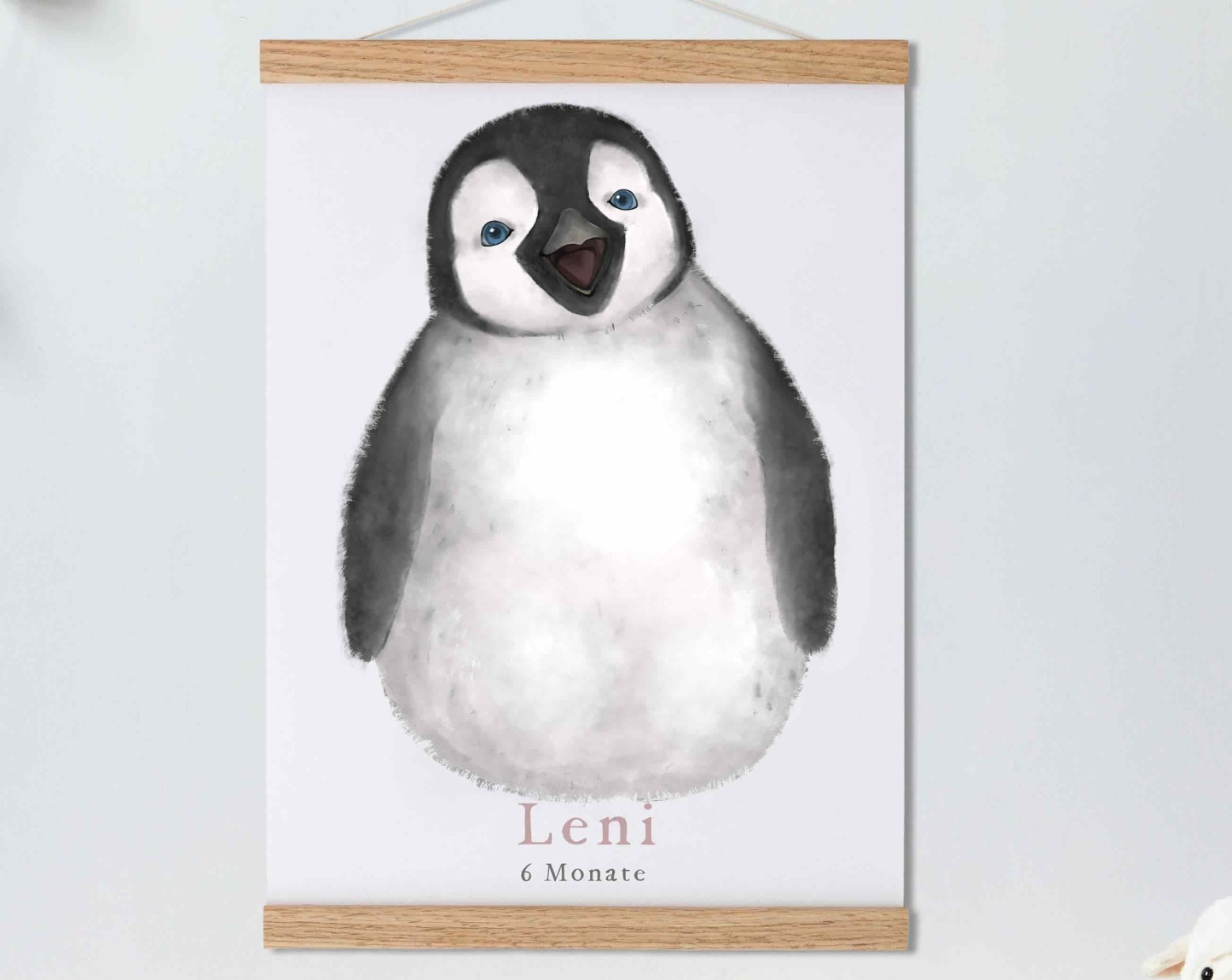 Baby Gift Personalized, Footprint Set, Mural Baby & Children's Room d