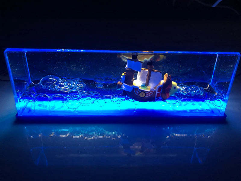 Sunny Ship in a Bottle