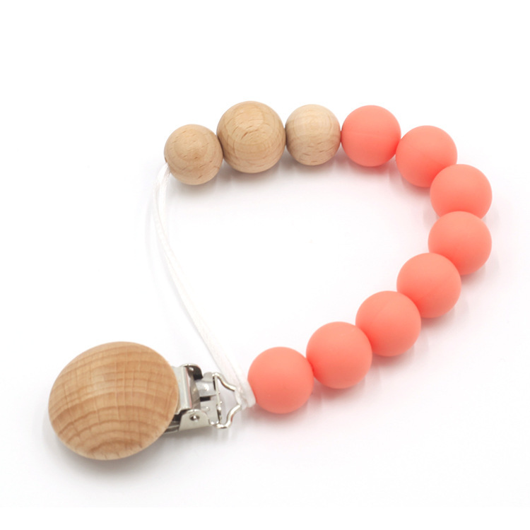 Baby Silicone Pacifier Clip