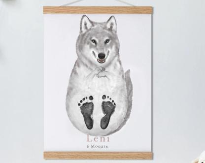 {Buy two get one free}Part Footprint Kit, Mural Baby & Children's Room Animals-Continually updated!-babyanimal