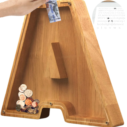Piggy Bank👪 Wood Gift For Kids-babyanimal