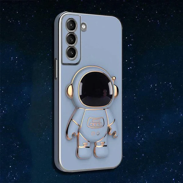 Astronaut Folding Bracket iPhone Case With Camera Protector-babyanimal