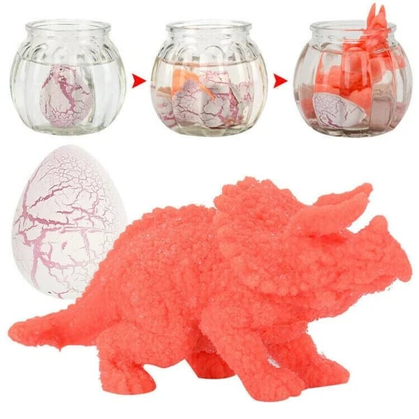 (🔥Easter Promotion -50% OFF) - Interesting watercolor cracked dinosaur hatching egg