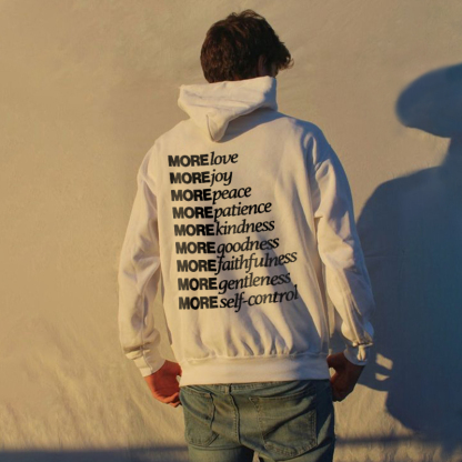 Make For More Print Hoodie