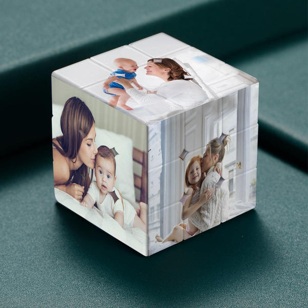 Photo Rubik's Cube Customized Multi Photo Rubik's Cube Mother's Day Gift,Baby Gift-babyanimal