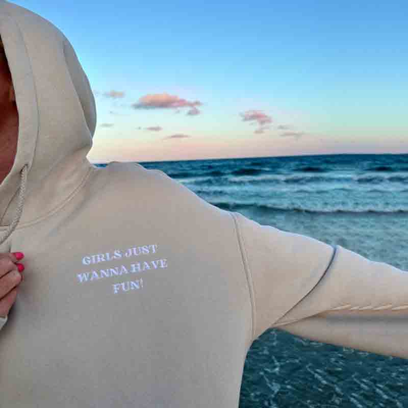 GIRLS JUST WANNA HAVE FUN Hoodie