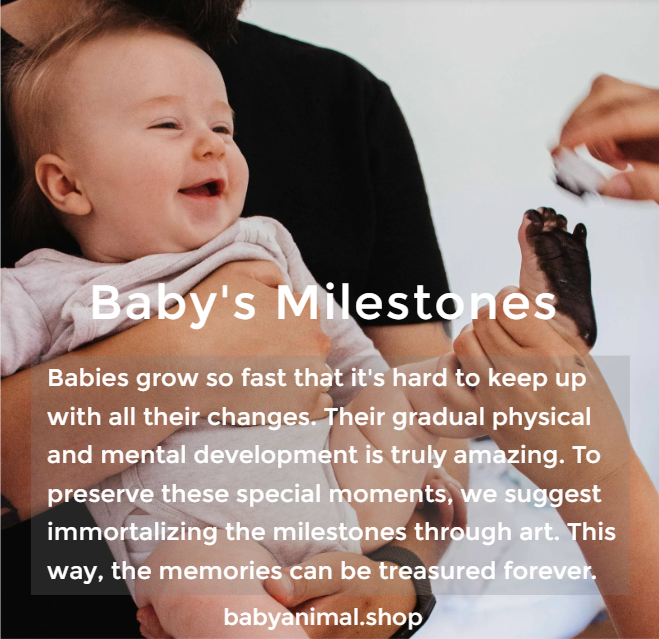 Squirrel, Baby Gift Personalized, Footprint Set, Mural Baby & Children's Room Animals, Little Squirrel-babyanimal