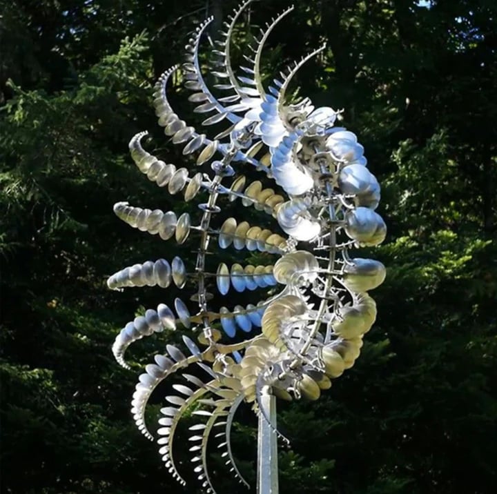 🎁Last 100pcs 68%OFF - GARDEN MAGIC METAL KINETIC WINDMILL