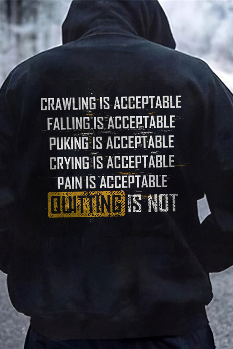 Personalized Letter Print Hoodie