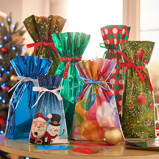 Drawstring Christmas Gift Bags🔥Recommend Buy 100pcs-babyanimal