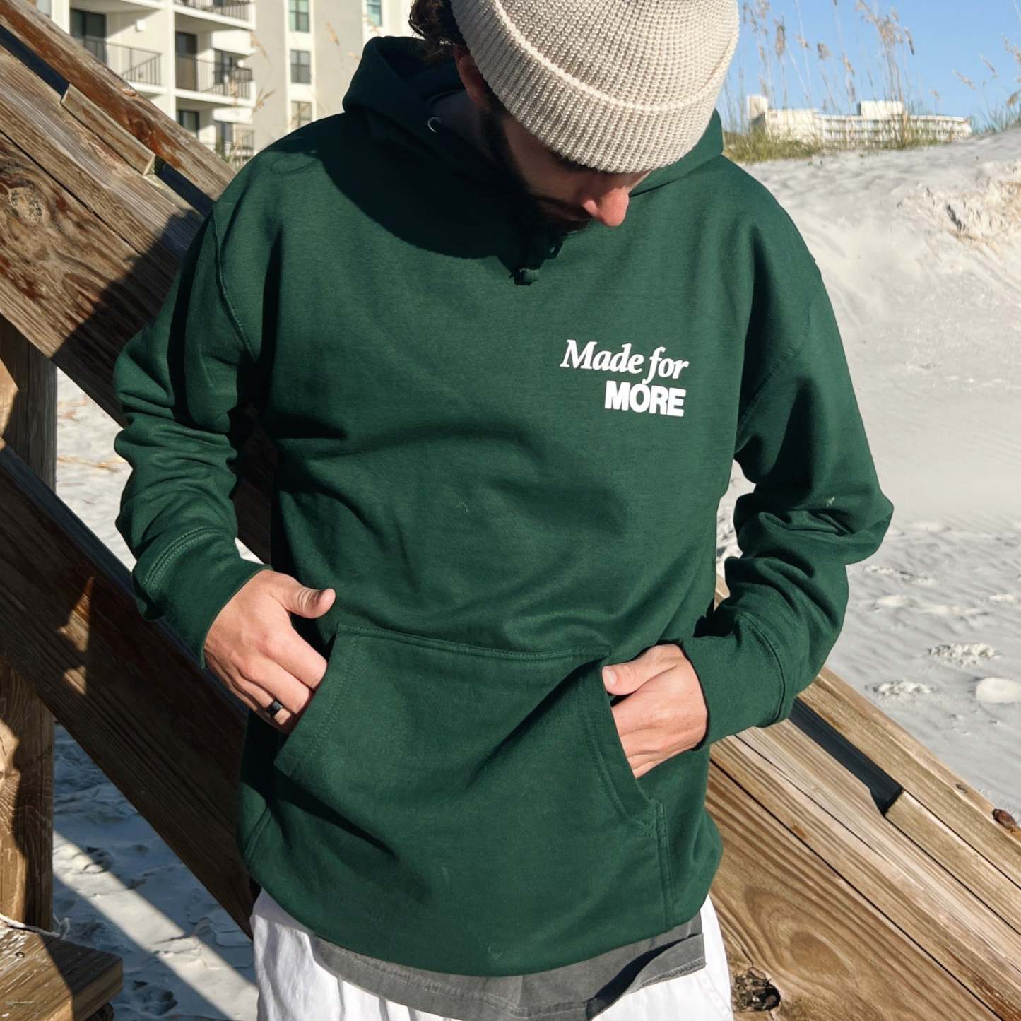 Make For More Print Hoodie