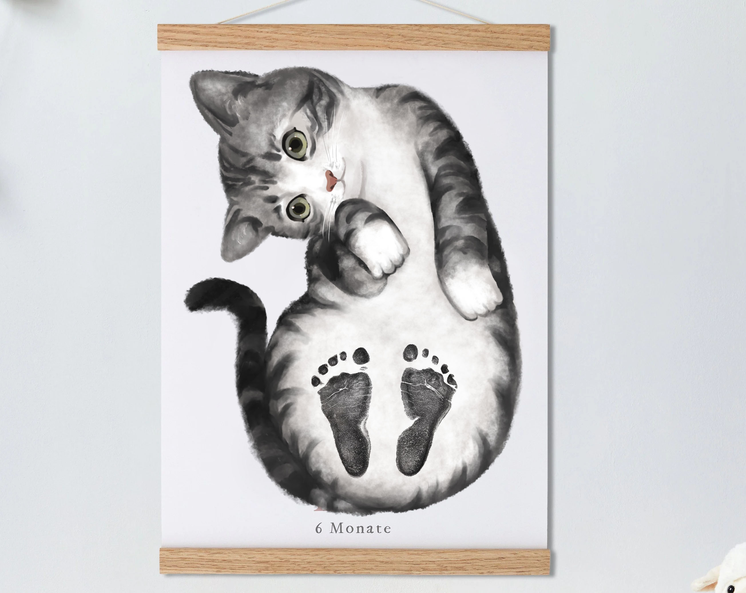 Part Footprint Kit, Mural Baby & Children's Room Animals