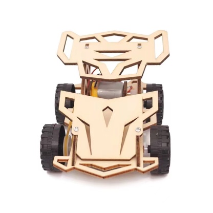 Wooden Model Car Kits, STEM Projects for Kids & Gift 3D Puzzles, Science Educational Crafts Building Kit