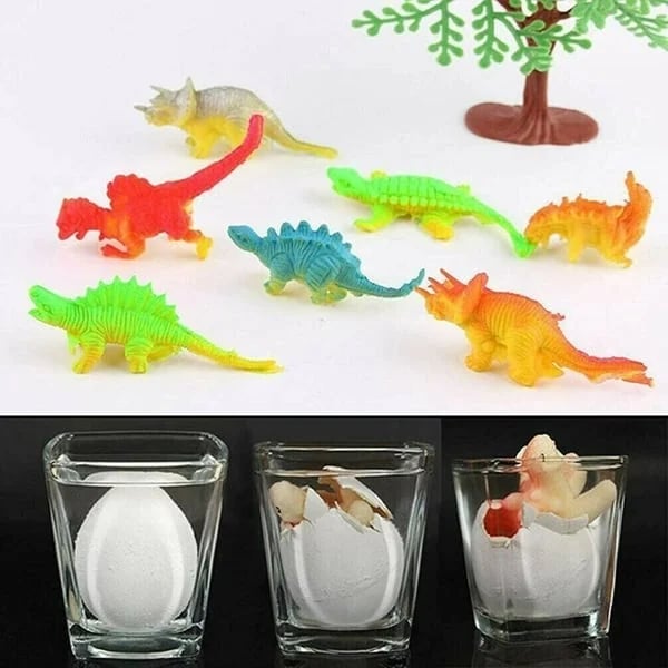 (🔥Easter Promotion -50% OFF) - Interesting watercolor cracked dinosaur hatching egg