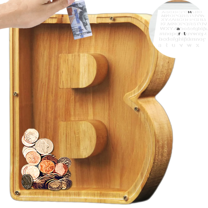 Piggy Bank👪 Wood Gift For Kids-babyanimal