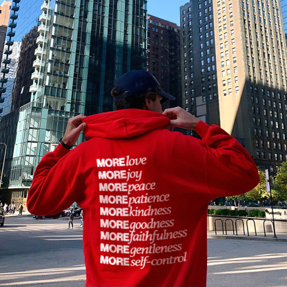 Make For More Print Hoodie